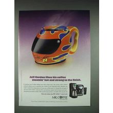 2005 Mr. Coffee Coffee Maker Ad - Jeff Gordon Likes