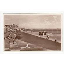 The Promenade Penzance Cornwall RP Postcard 121