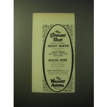1948 The Waldorf-Astoria Starlight Roof Ad - Freddy Martin
