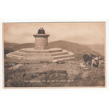 The Toposcope Top of the Malvern Hills Worcestershire Postcard Tilley & Son