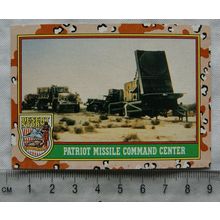 1991 Topps Desert Storm No. 77 Patriot Missile Command Center
