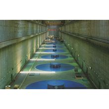 Left Bank Power Plant Hubei Chinese Three Gorges Dam River Postcard