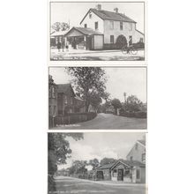 Old Windsor Post Office Bicycle Burfield Rd St Lukes Berks 3x Postcard s