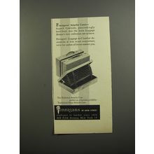 1952 Finnigans Diplomat Attache Case Advertisement