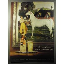 1953 White Horse Scotch Ad - still winning honors White Horse since 1746