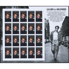 3082a, MNH 32¢ James Dean Complete Imperforate ERROR Pane of 20 .. Stuart Katz
