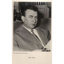 Gino Cervi Italian Film Actor Rare 1950s Photo Postcard