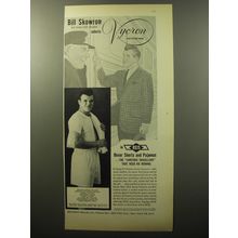 1960 Reis Boxer Shorts and Pajamas Ad - Bill Skowron Ace Yankee First Baseman