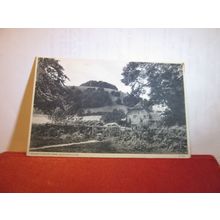 CHANCTONBURY RING, near WORTHING, SUSSEX, used vintage postcard 1945 pm =