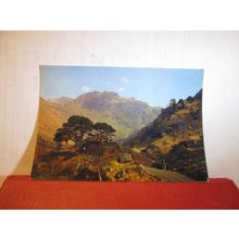 GLEN NEVIS,, SCOTLAND used vintage postcard J.Arthur Dixon 1963? pm =