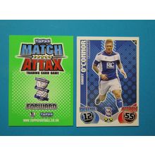 50. Garry O`Connor - Birmingham - Match Attax 2010/11 Football Card EF1