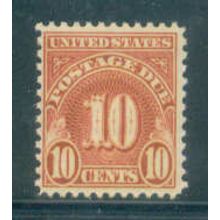 J84 10c Postage Due Just Clears MNH Q3283