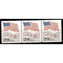 2523 29c U.S. Flag Very Fine MNH PNC 1/3 W1371