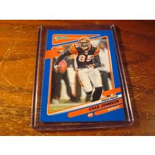 2021 Donruss Optic, Blue Press Proof, CHAD JOHNSON, Bengals, #216