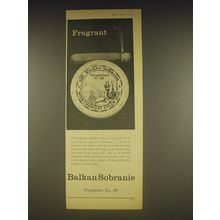 1963 Balkan Sobranie Virginian No. 10 Tobacco Ad - Fragrant