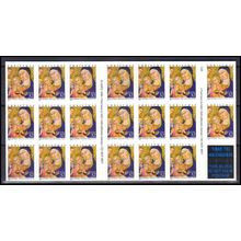 3176a 32c Madonna and Child Very Fine MNH Pane/20 P# 2222 L01020