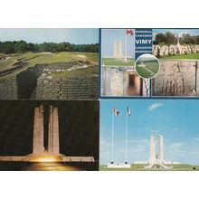 Vimy Military Memorial 4x Canada Canadian Postcard