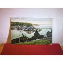TEIGNMOUTH FROM TORQUAY ROAD, DEVON used antique postcard by F. Frith 1908 pm =