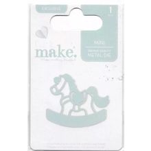 Cut & Make. Rocking Horse Die Set. Die Cutting Cardmaking Scrapbooking Crafts