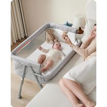 Bassinet Bedside Sleeper, Baby Crib for Newborn, Baby Bassinets Bedside Sleeper