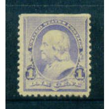 219 1c Benjamin Franklin Fine Plus MDG M01863