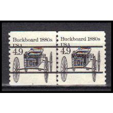 2124a 4.9c Buckboard Fine MNH Dry Gum CNP Left 1 Gap 1R PA0652