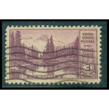 Used 742 3c Mt. Rainier Fine Plus M07433