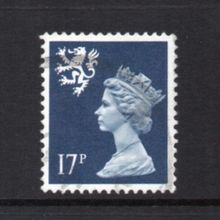 Scotland - 1971-93 - 17p Deep Blue (sg S58) Used