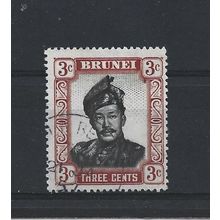 Brunei.SG102 3c Sultan Omar Ali Saifuddin.Fine Used.Aug25y