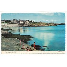 The Beach Moelfre Anglesey Postcard 698