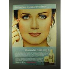 1981 Maybelline Moisture Whip Ad - Lynda Carter
