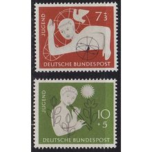 GERMANY BUND [1956] MiNr 0232-33 ( **/mnh )