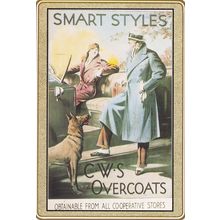 CWS Overcoats WW2 Co Operative Fashion Advertising Postcard