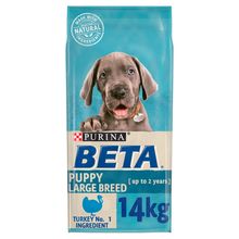 BETA Puppy Large Breed Turkey Dry Dog Food - 14kg