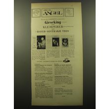 1959 Angel Records Ad - April on Angel