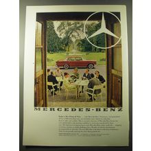 1960 Mercedes-Benz Cars Ad - Enjoy a new point of view