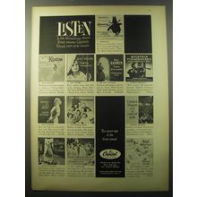 1960 Capitol Records Ad - Listen a hit broadway show first stereo Carmen