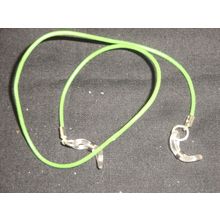 1mm olive green leather lanyard cord fit sun reading glasses 31cm 12" Child size
