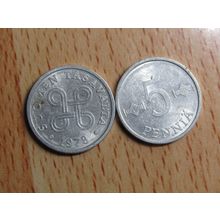 Finland 1978 5 Pennia Coin