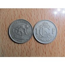 Luxembourg 1952 1 Franc Coin