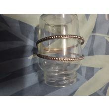 womens gold tone bracelet 7cm diameter x 2