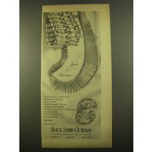 1961 Black Starr & Gorham Jewelry Advertisement - Bracelet Egyptien