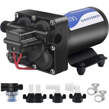 12V DC RV Water Pump Water Pressure Booster Pump for Home 5.0GPM 70PSI Marine Bo