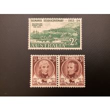 ICOLLECTZONE Australia 264a 265 VF NH