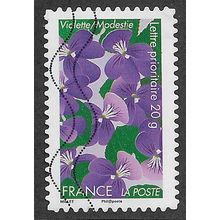 FRA 2012 (60c)(S/A) 'FLOWERS - VIOLETS ' FINE USED (EBID56-669)