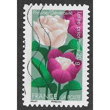 FRA 2012 (60c)(S/A) 'FLOWERS - PEONIES ' FINE USED (EBID56-697)