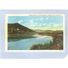New York Allegheny State Park Allegheny River On Road Leading To Park ny_b~639