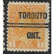 1922/1931 SG 246 - fine used (o) - Pre-Cancel Toronto