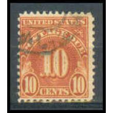 Used J84 10c Postage Due Average Plus WA1453