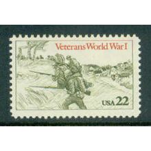 2154 22c WWI Veterans Fine MNH MA2014